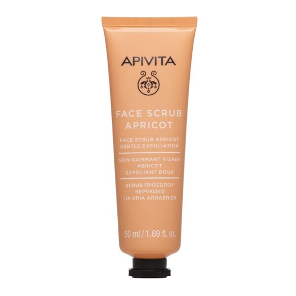 Apivita Face Scrub Ήπιας Απολέπισης με Βερίκοκο 50ml