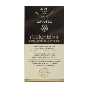 Apivita My Color Elixir Βαφή Μαλλιών 4.20 Καστανό Βιολετί