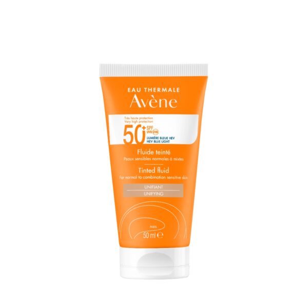 Avene Cleanance Solaire Teintee SPF50+ Αντιηλιακή Κρέμα Προσώπου με Χρώμα, 50ml