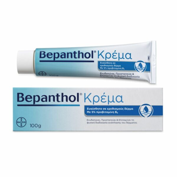 Bepanthol Κρέμα για Ερεθισμένο και Ευαίσθητο Δέρμα 100gr