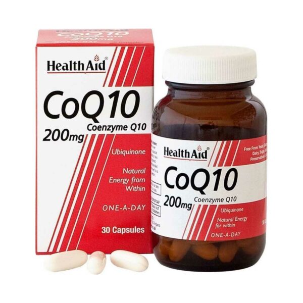 Health Aid Co-Q-10 200mg, 30caps