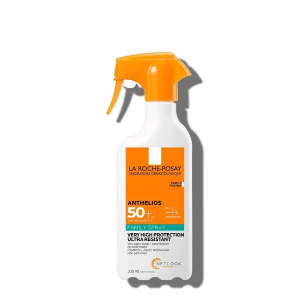 La Roche-Posay Anthelios Family Αντηλιακό Σπρέι Προσώπου & Σώματος SPF50+, 300ml