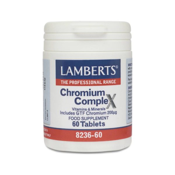 Lamberts Chromium Complex 200μg 60 ταμπλέτες