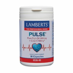 Lamberts Pulse Pure Fish Oil 1300mg & CoQ10 100mg Ιχθυέλαιο 90 κάψουλες