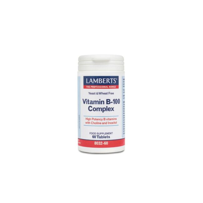 Lamberts Vitamin B 100 Complex 60 ταμπλέτες - Pharmacity