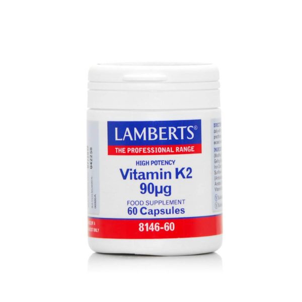 Lamberts Vitamin K2 90MCG 60 κάψουλες