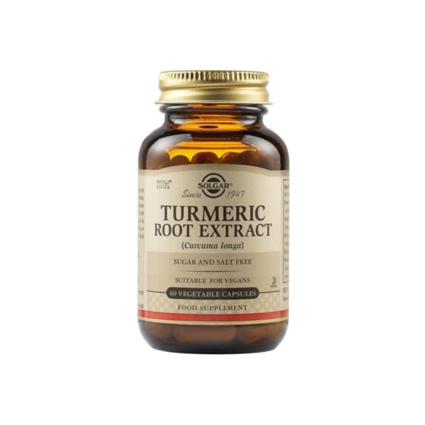 Solgar Standardised Turmeric Root Extract 60 φυτικές κάψουλες