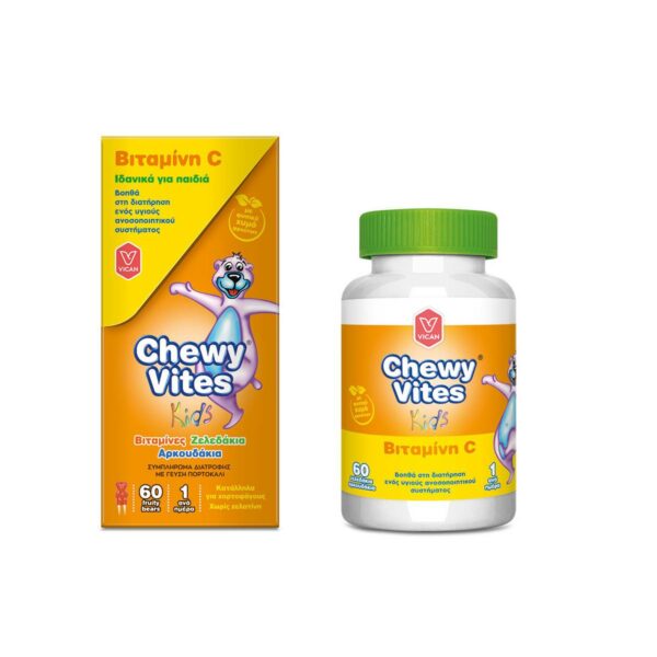 Vican Chewy Vites Vitamin C 80mg 60 ζελεδάκια