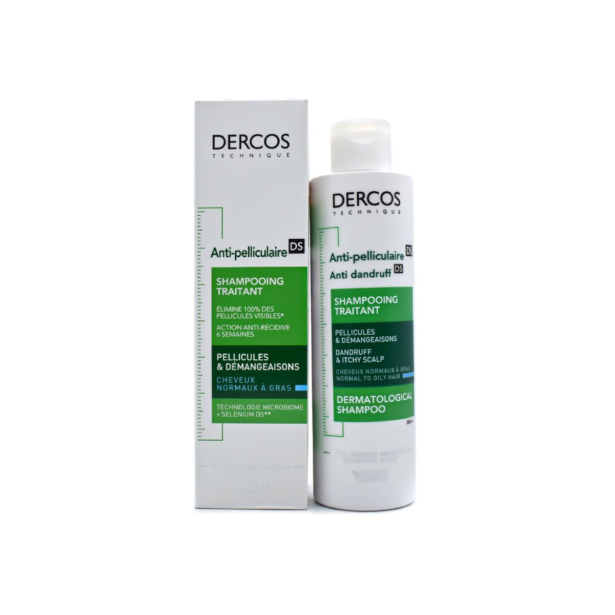 Vichy Dercos Anti-dandruff Itchy Scalp Σαμπουάν κατά της Πιτυρίδας για 