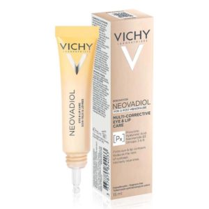 Vichy Neovadiol Multi-Corrective 24ωρη Αντιγηραντική Κρέμα Ματιών & Χειλιών για Ευαίσθητες Επιδερμίδες 15ml