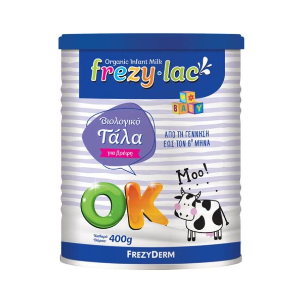 Frezyderm Frezylac OK Βιολογικό Γάλα σε Σκόνη 0m+ 400gr