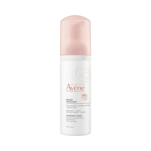 Avene Αφρός Ντεμακιγιάζ Mousse Nettoyante για Κανονικές Επιδερμίδες 150ml