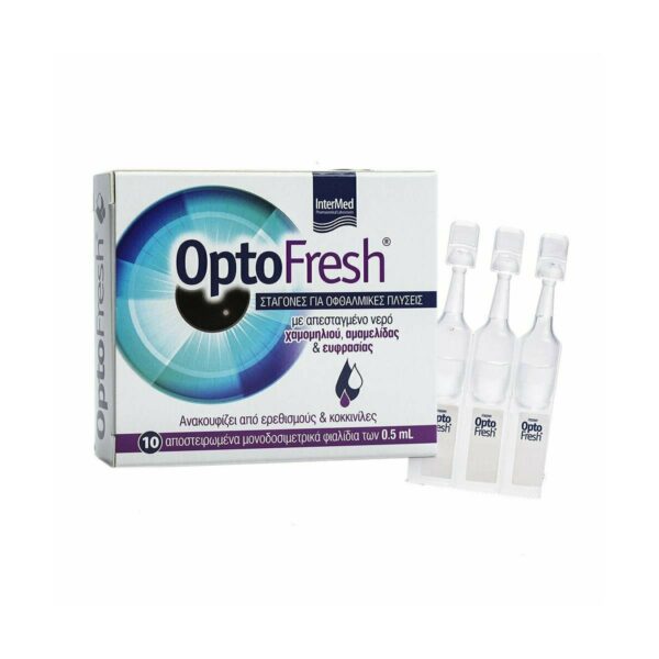 Intermed Optofresh Οφθαλμικές Σταγόνες 10x0.5ml