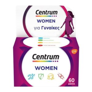 Centrum Women Βιταμίνη για Ενέργεια & Ανοσοποιητικό 60 ταμπλέτες