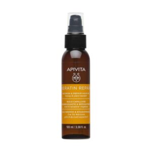 Apivita Keratin Repair Nourish & Repair Hair Oil Λάδι Θρέψης & Επανόρθωσης με Μέλι & Φυτική Κερατίνη, 100ml