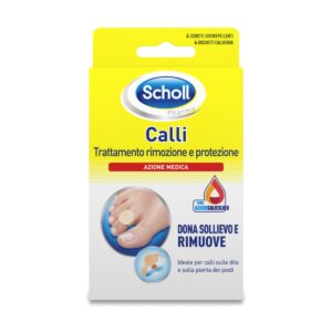 Scholl Calli Επιθέματα Αφαίρεσης Κάλων με Σαλικυλικό Οξύ, 4 τεμάχια