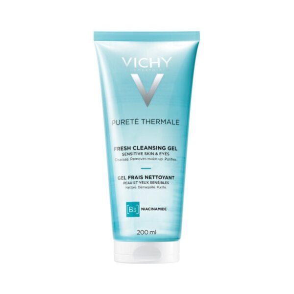 Vichy Purete Thermale Fresh Cleansing Gel Καθαρισμού Προσώπου & Ματιών, 200ml