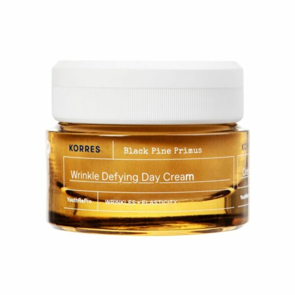 Korres Black Pine Primus Wrinkle Defying Day Cream Κρέμα Νεότητας Ημέρας για Λείανση Ρυτίδων & Ελαστικότητα, 40ml