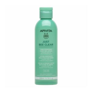 Apivita Just Bee Clear Purifying Lotion Λοσιόν Σύσφιξης Πόρων, 200ml