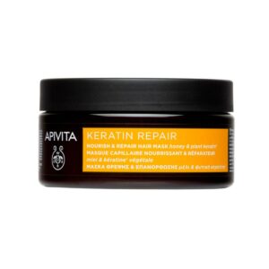 Apivita Keratin Repair Nourish & Repair Hair Mask Μάσκα Θρέψης & Επανόρθωσης, 200ml