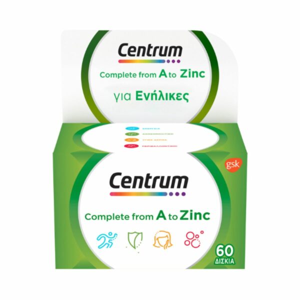 Centrum Complete from A to Zinc, 60tabs