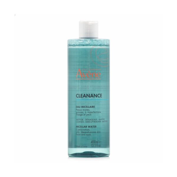 Avene Micellar Water Καθαρισμού Cleanance για Λιπαρές Επιδερμίδες 400ml