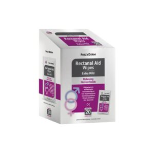 Frezyderm Rectanal Aid Wipes Καθαρισμός & Ανακούφιση των Συμπτωμάτων των Αιμορροϊδων, 20τεμ