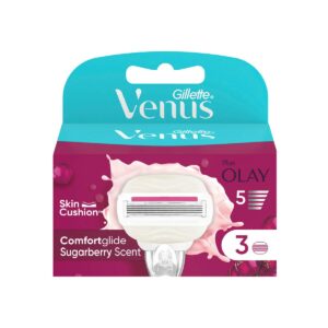 Gilette Venus comfortglide ανταλλακτικά ξυραφάκια γυναικεία sugarberry 3τεμ