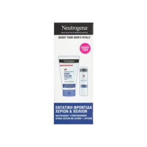 Neutrogena Promo Pack Norwegian Formula Εντατική Φροντίδα Χεριών & Χειλιών με Hand Cream Concentrated Scented Συμπυκνωμένη Κρέμα Χεριών με Άρωμα, 75ml & Lipcare Ενυδατικό Στικ Χειλιών, 4,8g, 1σετ