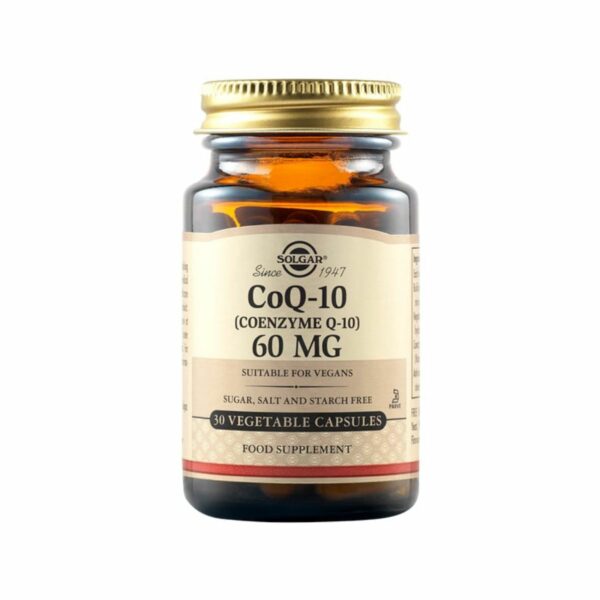 Solgar Coenzyme Q10 60mg, 30veg.caps