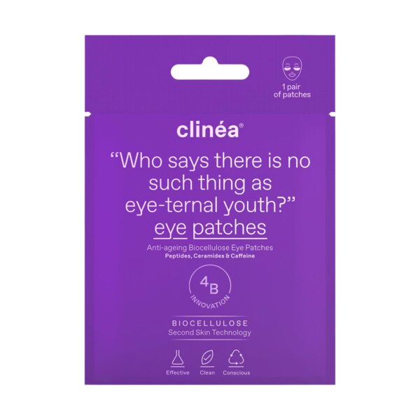 Clinea Anti-ageing Biocellulose Eye Patches για Αντιγήρανση, 1 ζευγάρι