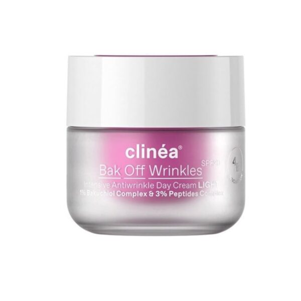 Clinea Bak Off Wrinkles Light SPF20 Αντιγηραντική Κρέμα Ημέρας, 50ml