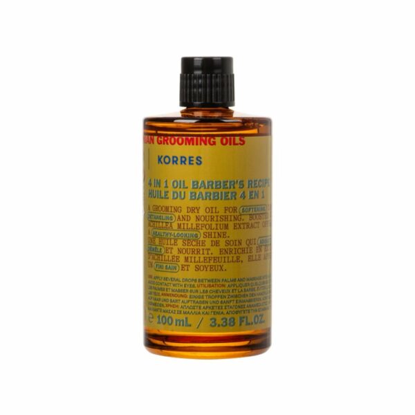 Korres Athenian Grooming 4in1 Ξηρό Λάδι Περιποίησης για Άνδρες, 100ml