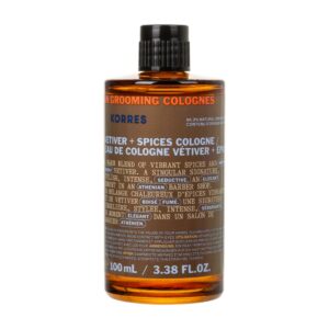 Korres Athenian Grooming Eau de Cologne Vetiver & Spices Άρωμα για Άνδρες, 100ml