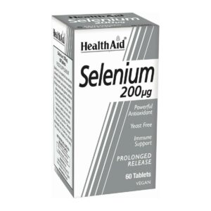 Health Aid Selenium 200μg, 60tabs